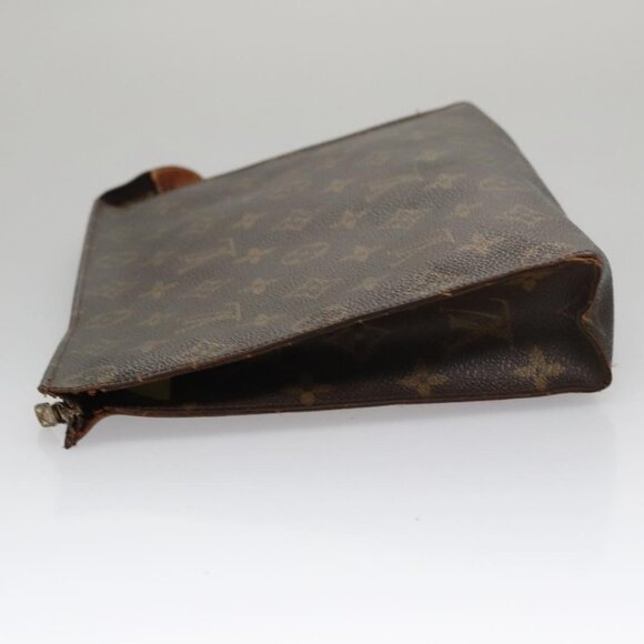 LOUIS VUITTON Monogram Poche Toilette 26 Pouch M47542 LV Auth 109014 - Picture 4 of 16